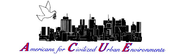 Americans for Civilized Urban Environments Logo